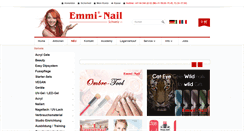 Desktop Screenshot of emmi-nail.ch